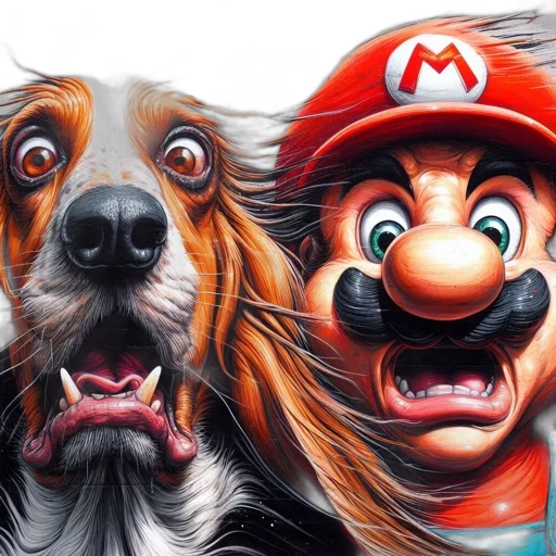 animal, mask, photorealistic, concept art transparent PNG cut-out