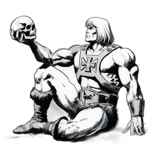 robot, comic book art, concept art, fantasy art transparent PNG cut-out