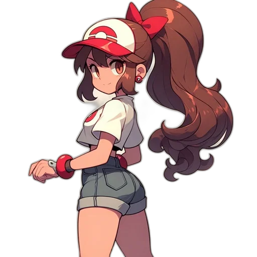 hat, staff, dress, weapon transparent PNG cut-out
