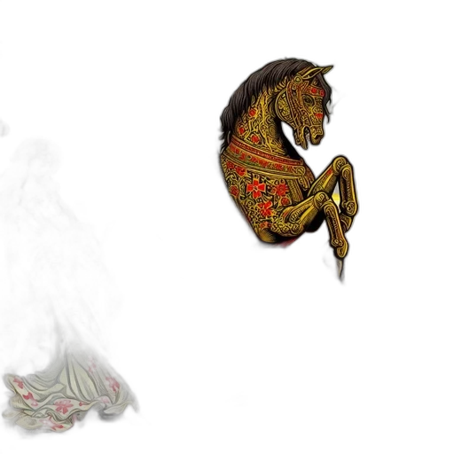 dragon, creature, mask, jewelry transparent PNG cut-out