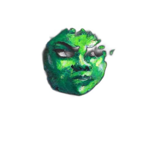 mask, face, creature, staff transparent PNG cut-out