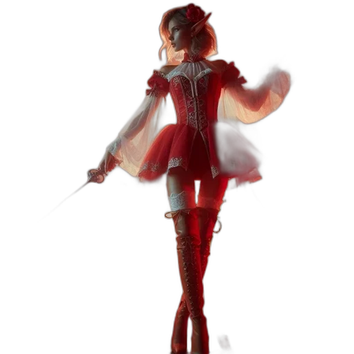 dress, staff, jacket, robot transparent PNG cut-out