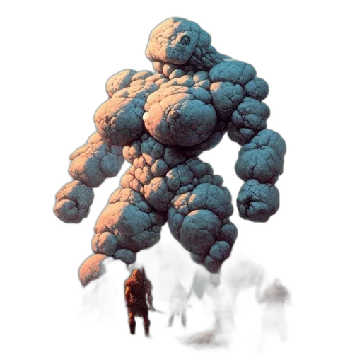 jacket, robot, creature, concept art transparent PNG cut-out