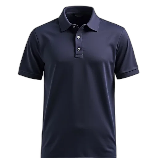 3d render, men, polo, shirt transparent PNG cut-out