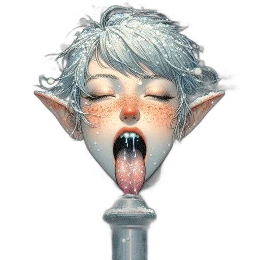 staff, face, mask, concept art transparent PNG cut-out