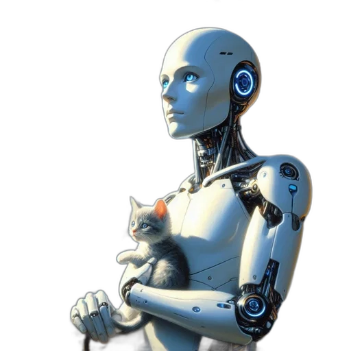 robot, animal, cyberpunk, concept art transparent PNG cut-out