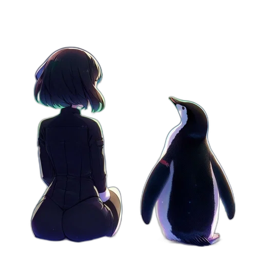 creature, dress, animal, staff transparent PNG cut-out