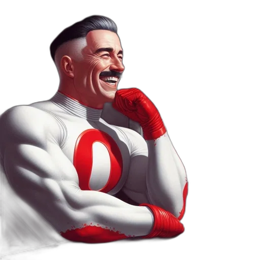 comic book art, concept art, photorealistic, cartoon transparent PNG cut-out