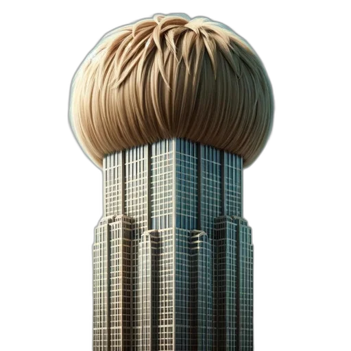 hair, building, hat, umbrella transparent PNG cut-out