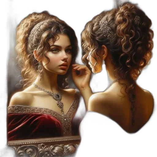 jewelry, crown, face, mask transparent PNG cut-out