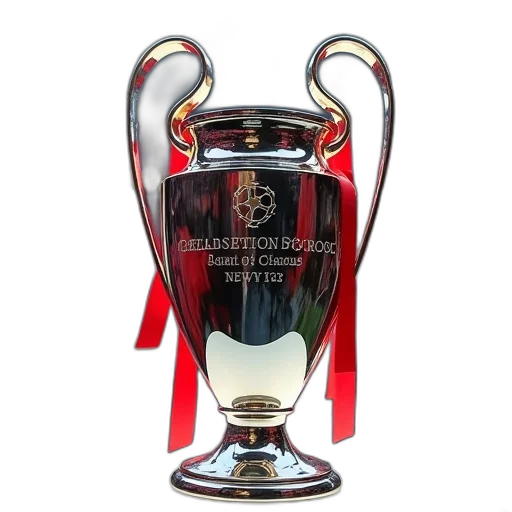 trophy, display, during, champions transparent PNG cut-out