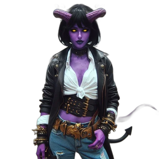 jacket, dragon, animal, staff transparent PNG cut-out