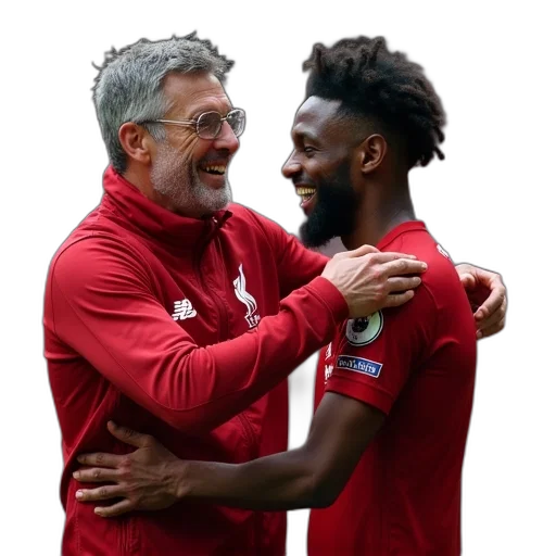 liverpool, manager, jurgen, celebrates transparent PNG cut-out