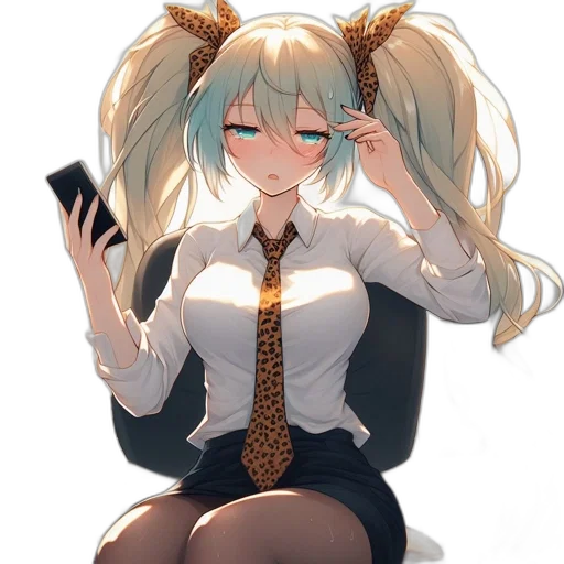 staff, dress, robot, face transparent PNG cut-out