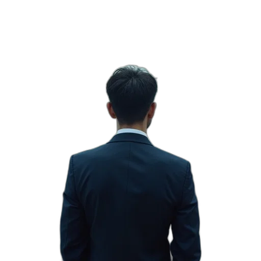 staff, jacket, face, robot transparent PNG cut-out