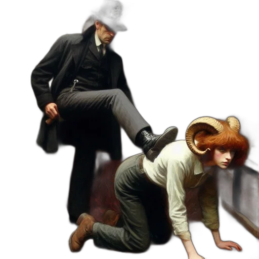 hat, shoes, staff, concept art transparent PNG cut-out