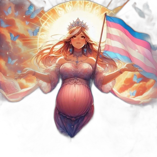 dress, concept art, comic book art, fantasy art transparent PNG cut-out