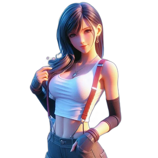 jacket, dress, weapon, staff transparent PNG cut-out