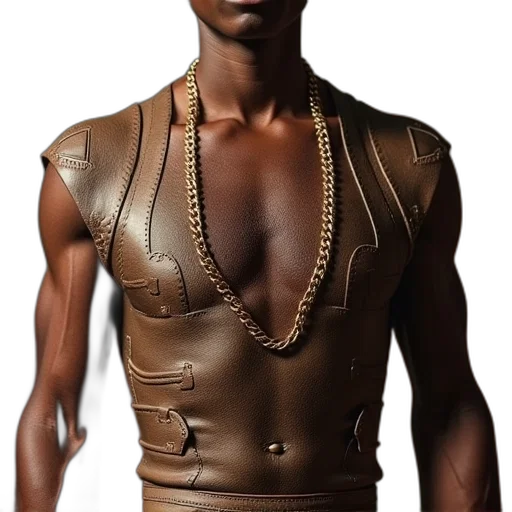 jacket, jewelry, 3d render, photorealistic transparent PNG cut-out