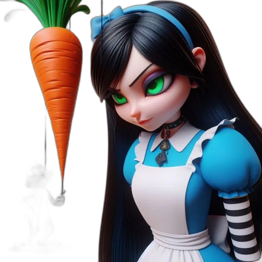 staff, 3d render, concept art, cartoon transparent PNG cut-out