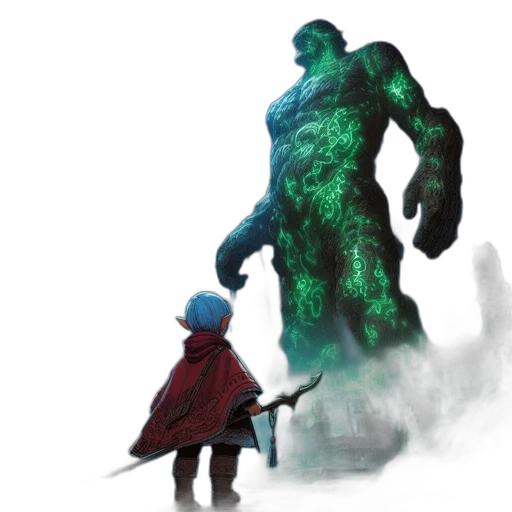 creature, concept art, fantasy art, comic book art transparent PNG cut-out