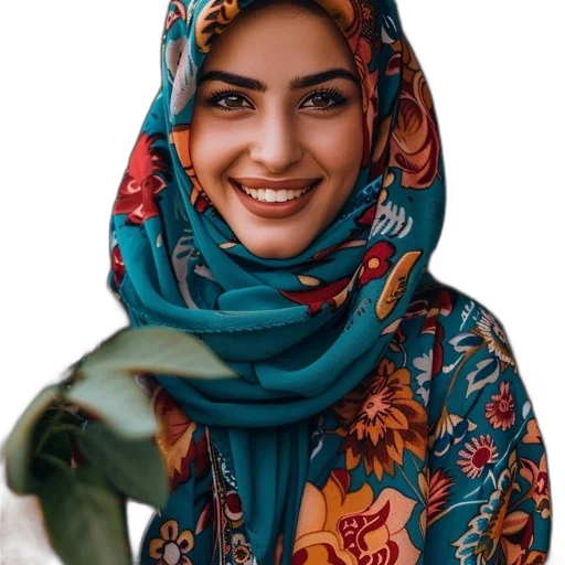face, jewelry, jacket, staff transparent PNG cut-out