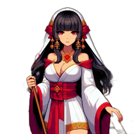 staff, dress, sword, weapon transparent PNG cut-out