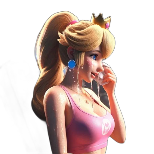 dress, crown, jewelry, face transparent PNG cut-out