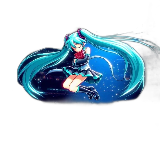 hair, jewelry, staff, creature transparent PNG cut-out