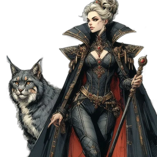 staff, dragon, fantasy art, concept art transparent PNG cut-out