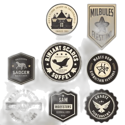 earth tones, vintage, logo, business transparent PNG cut-out