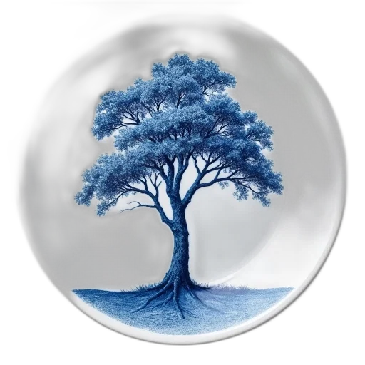 tree, photorealistic, oil painting, fantasy art transparent PNG cut-out