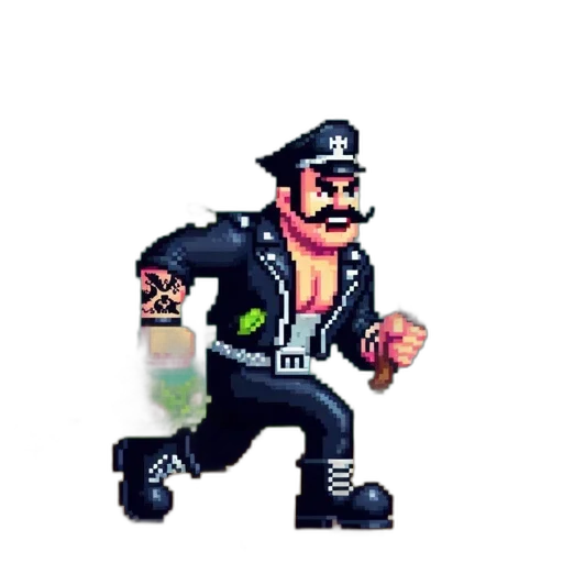 bottle, staff, weapon, pixel art transparent PNG cut-out