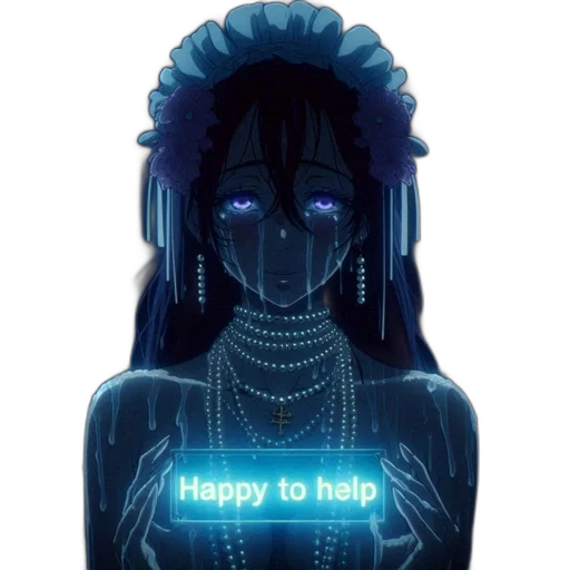 robot, mask, jewelry, dress transparent PNG cut-out