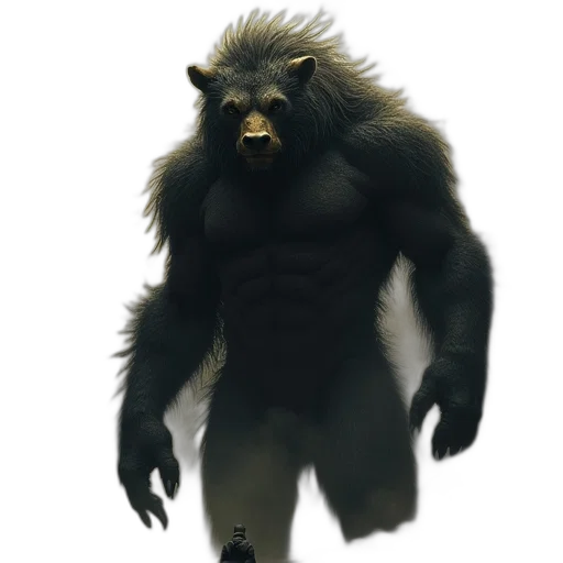 animal, creature, concept art, 3d render transparent PNG cut-out