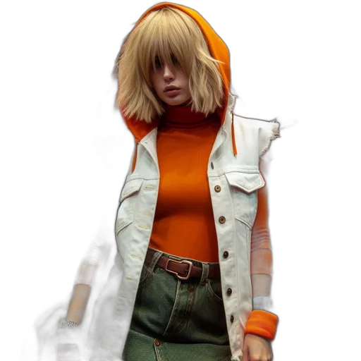 jacket, concept art, 3d render, photorealistic transparent PNG cut-out