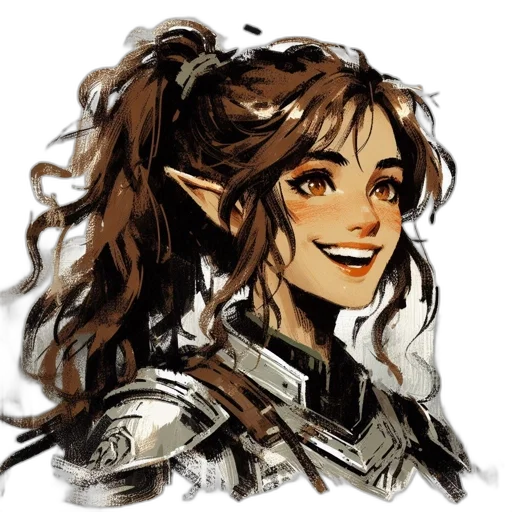 face, dragon, staff, fantasy art transparent PNG cut-out