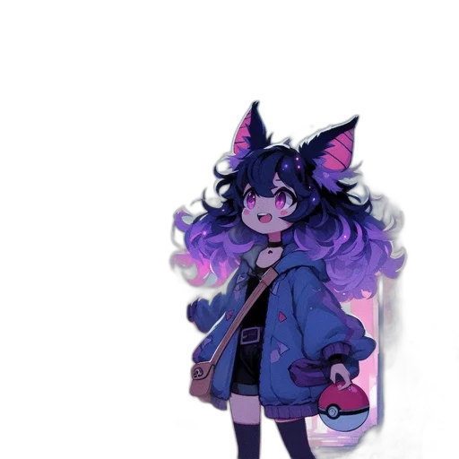 staff, jacket, creature, dress transparent PNG cut-out