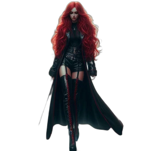 staff, dress, sword, concept art transparent PNG cut-out