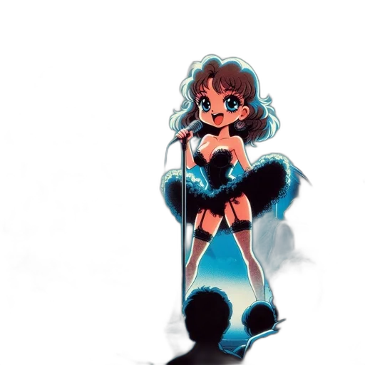 dress, concept art, cartoon, watercolor transparent PNG cut-out