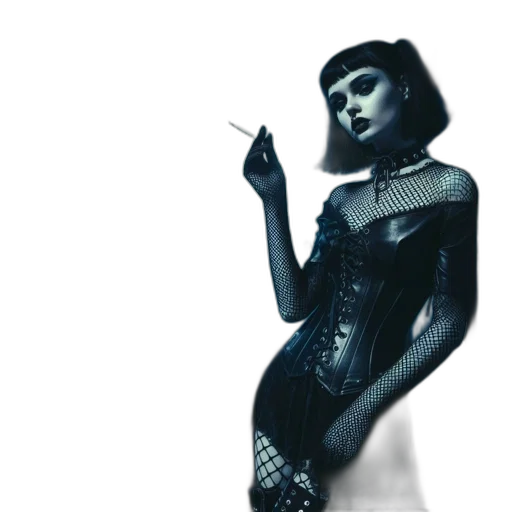dress, concept art, fantasy art, comic book art transparent PNG cut-out