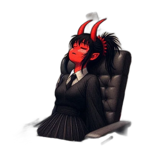 furniture, dragon, creature, mask transparent PNG cut-out
