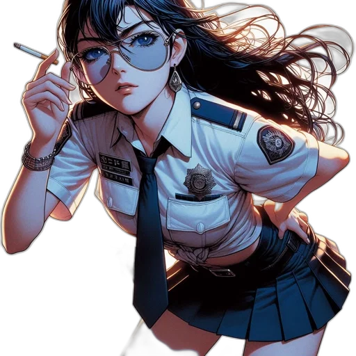 staff, weapon, jacket, comic book art transparent PNG cut-out