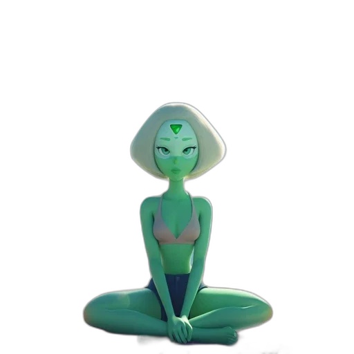 creature, mask, staff, jewelry transparent PNG cut-out