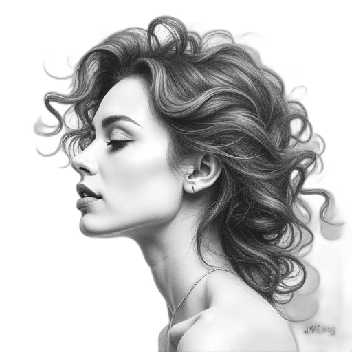 face, hair, crown, jewelry transparent PNG cut-out