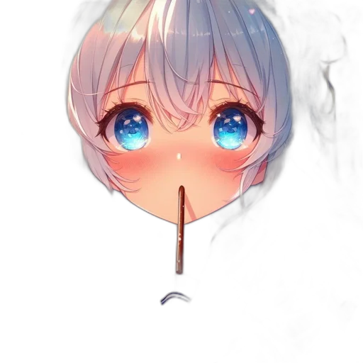 face, mask, staff, weapon transparent PNG cut-out