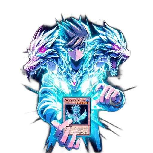 dragon, weapon, staff, jacket transparent PNG cut-out