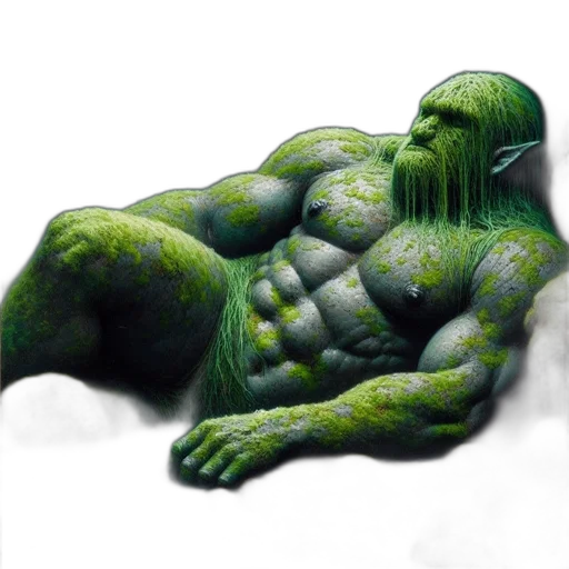creature, animal, 3d render, concept art transparent PNG cut-out