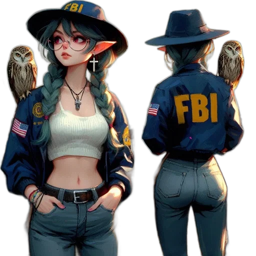 jacket, hat, weapon, concept art transparent PNG cut-out