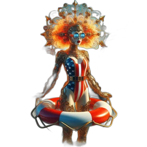 dress, crown, mask, concept art transparent PNG cut-out
